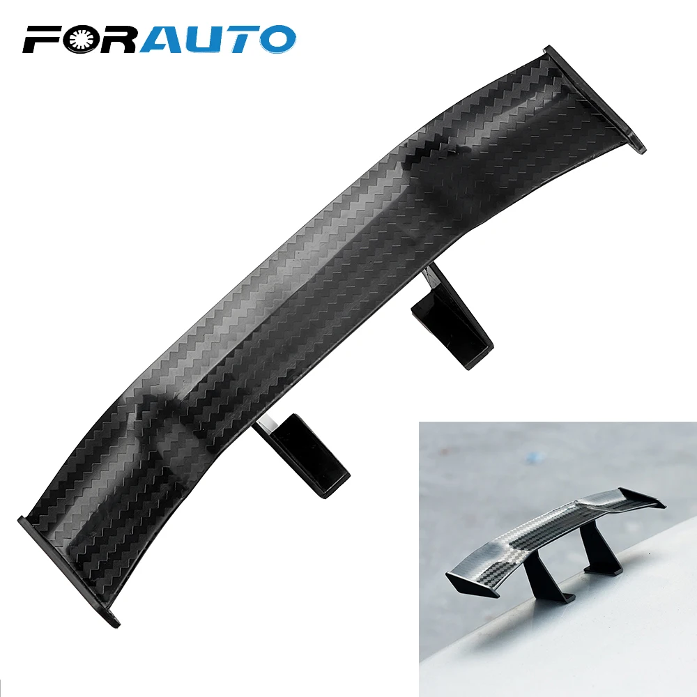 Автомобильный мини хвостовой спойлер FORAUTO крыло из углеродного волокна