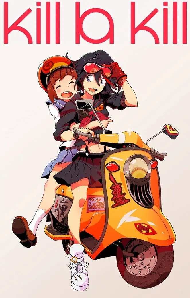 

Home Decor Kill La Kill Anime 3-Silk Art Poster Wall Sticker Decoration Gift