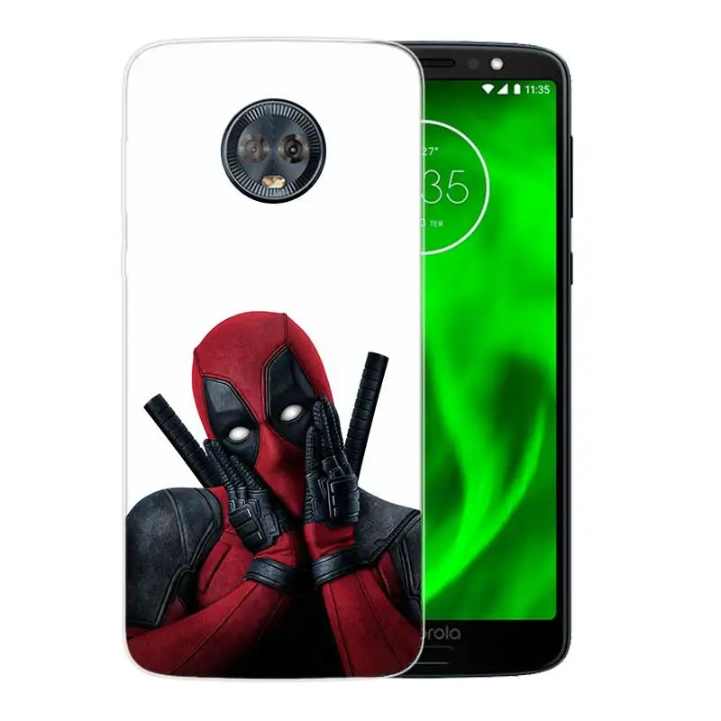 Силиконовый чехол-накладка для Motorola MOTO G5 G5S G6 E4 E5 Plus G4 Play X4 ривердейл чехол Marvel Hero