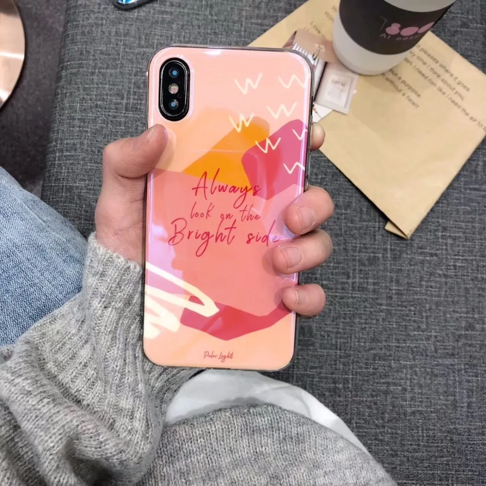 Мягкий розовый чехол для iphone 6 6s 7 8 plus X 10 11 Pro XS MAX XR |