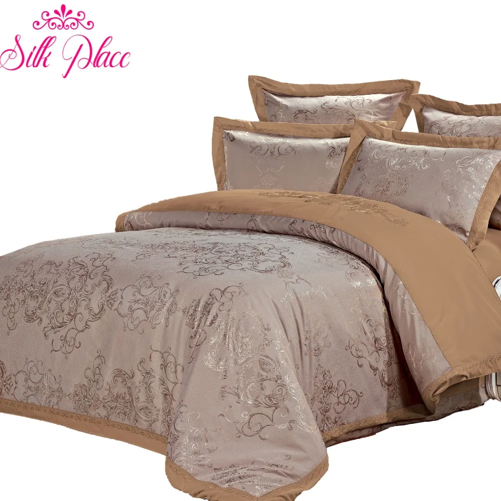 &quotSilk Place&quot Мягкое Удобное Постельное Белье Комплект Евро пододеяльник простыня