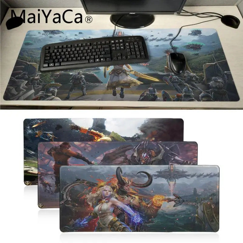 Игровой коврик для мыши Maiyaca игровой из натурального каучука с замком и контролем