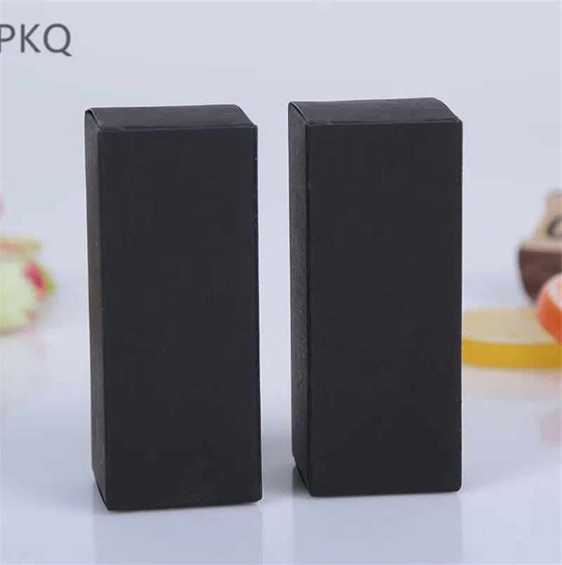 10ml/15ml/20ml/30ml/50ml/100ml Black White Kraft Paper Box for Lipstick Essential Oil Perfume Sprays sample party favor box 50pc | Дом и сад