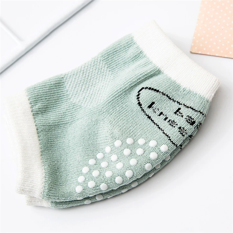 6336 light green Новые Детские наколенники BalleenShiny, наколенники для малышей, детские гетры, мягкие Нескользящие, безопасные, ползающие, подарок - Цвет: 6336 light green