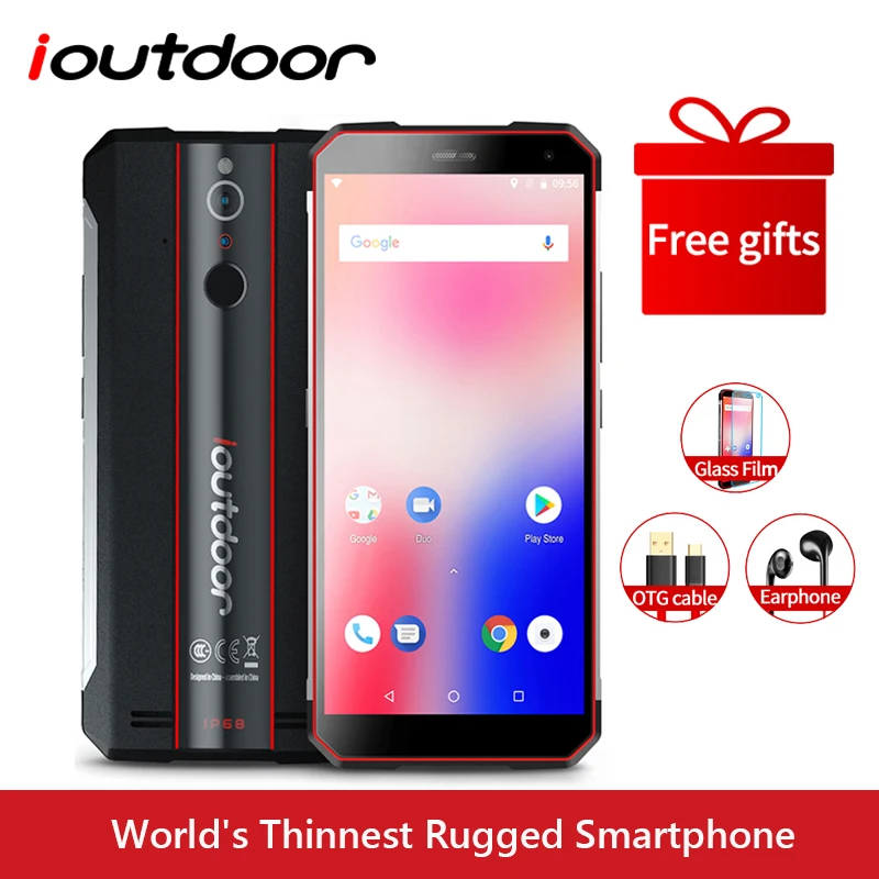 Ioutdoor X 5 7 &quot18:9 4G смартфон IP68 Водонепроницаемый прочный полный Экран мобильный