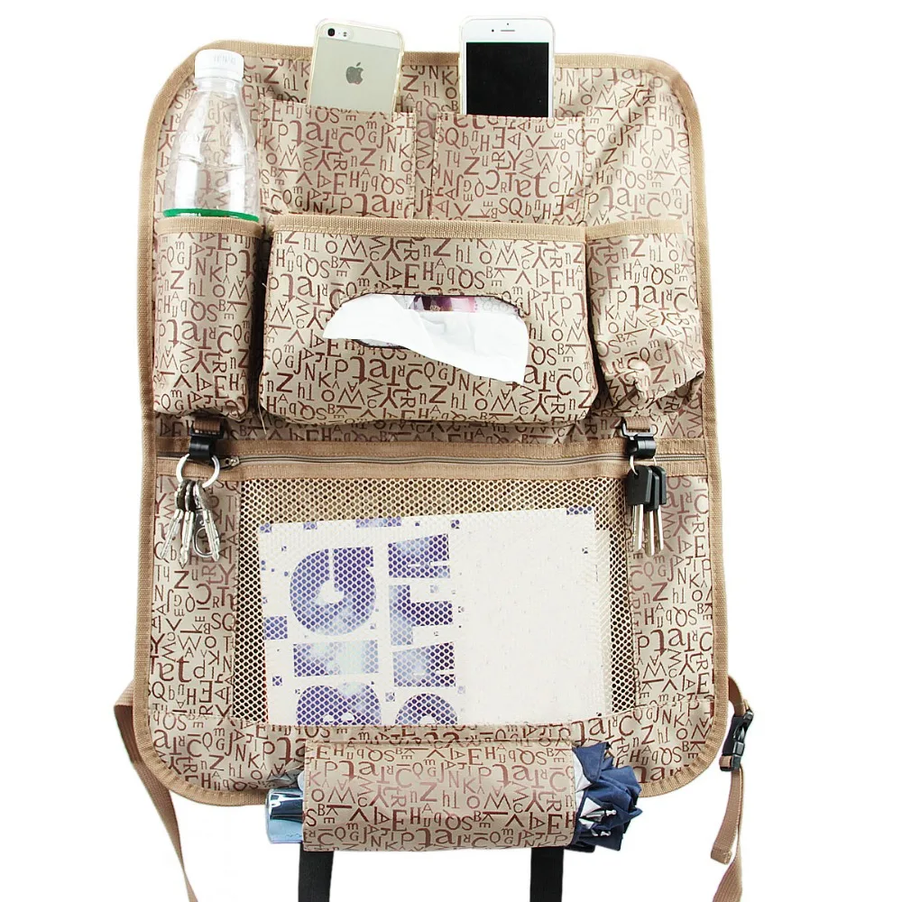 Автокресло назад мешок Водонепроницаемый прочный Оксфорд висит сумка multi карман