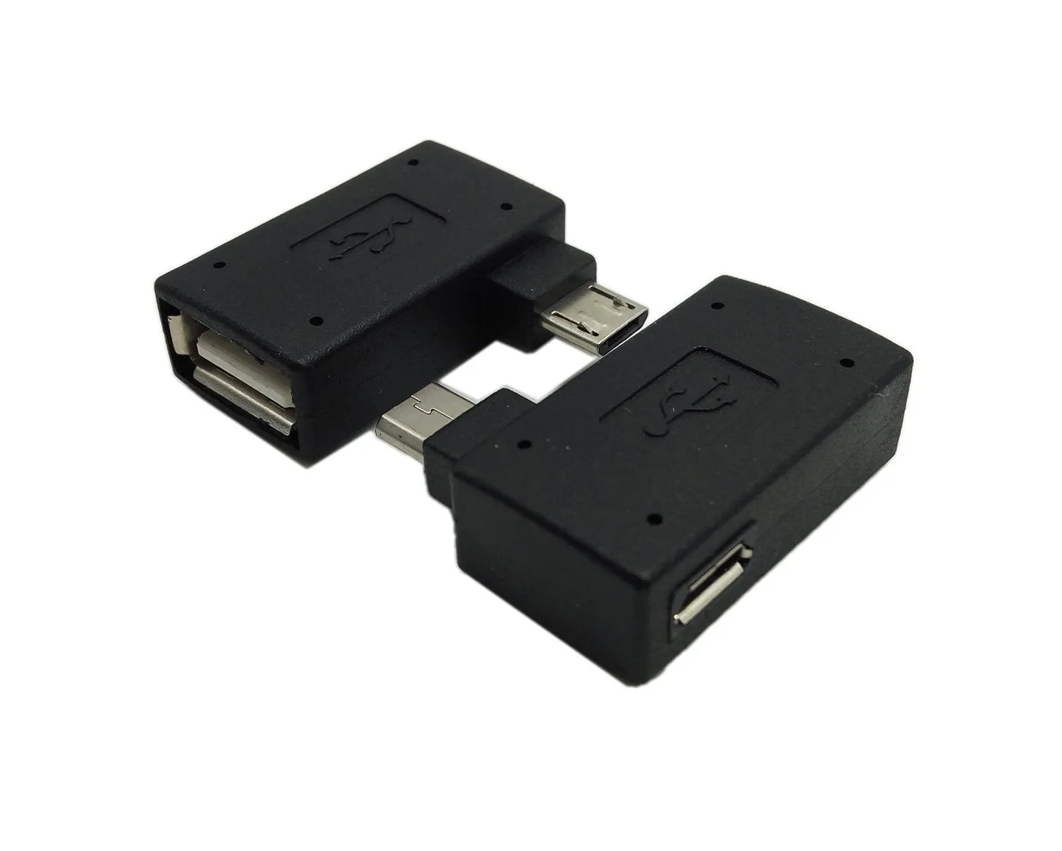 Щелкните правой кнопкой мыши изгиб Micro центру USB OTG Женский адаптер с newTablet телефон