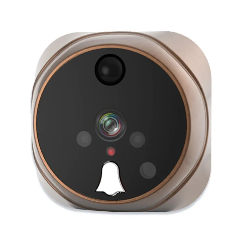 Дверной глазок 4 3 дюйма 1 шт. сенсорный ЖК экран цифровой дверной звонок видео