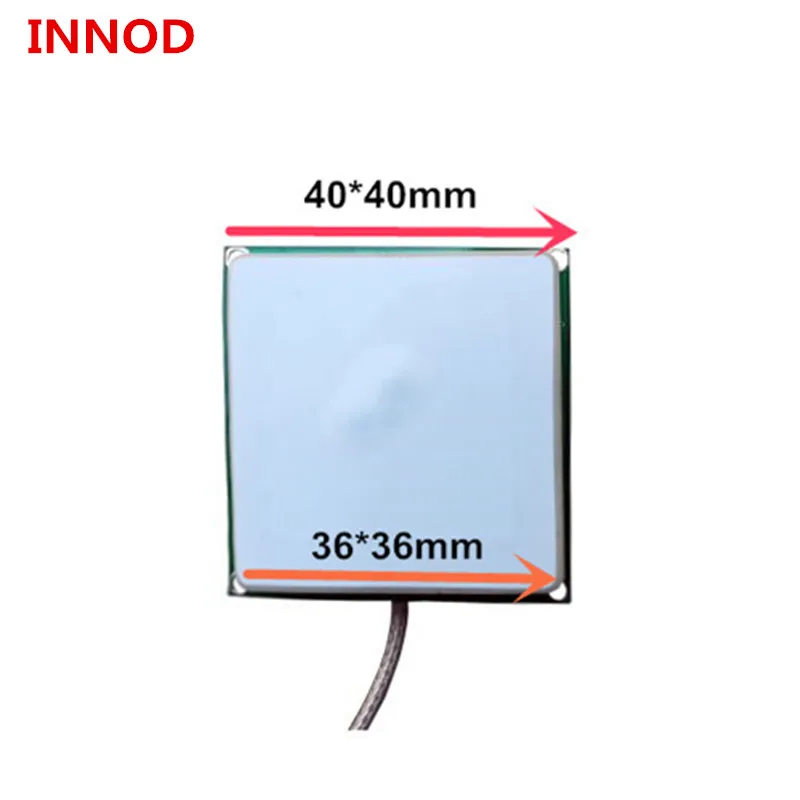 Мини 40*40 мм 2dbi UHF RFID антенна для настольного ПК RFID/ручного писателя/Ридера|uhf rfid
