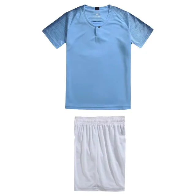 Soccer sets Комплект футбольной одежды для взрослых и детей survetement, комплект футбольной одежды для мальчиков и девочек, Футбольная форма для бега Futbol - Цвет: Soccer sets