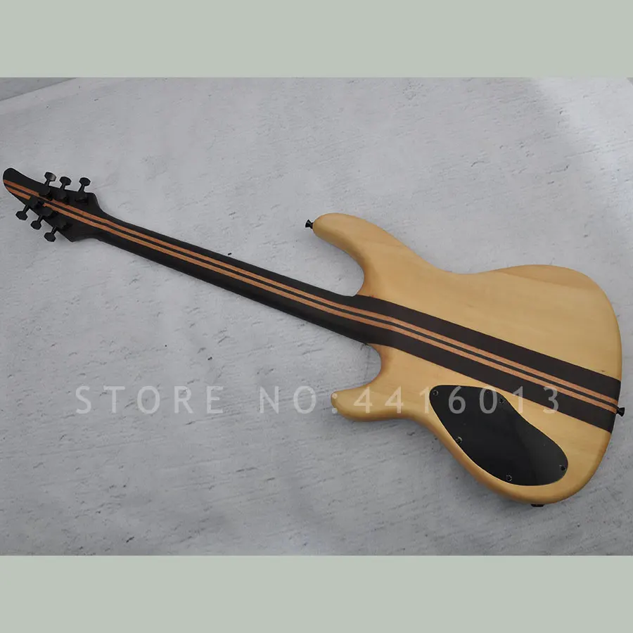 Высокое качество, Заводская электрогитара Mayones, 6 струн с шеей через тело, гриф из черного дерева, корпус из красного дерева