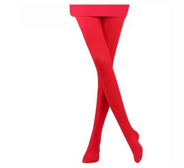 New Arrival! 80D New Fashion Red Pantyhose Solid Sexy Lolita Pantyhose