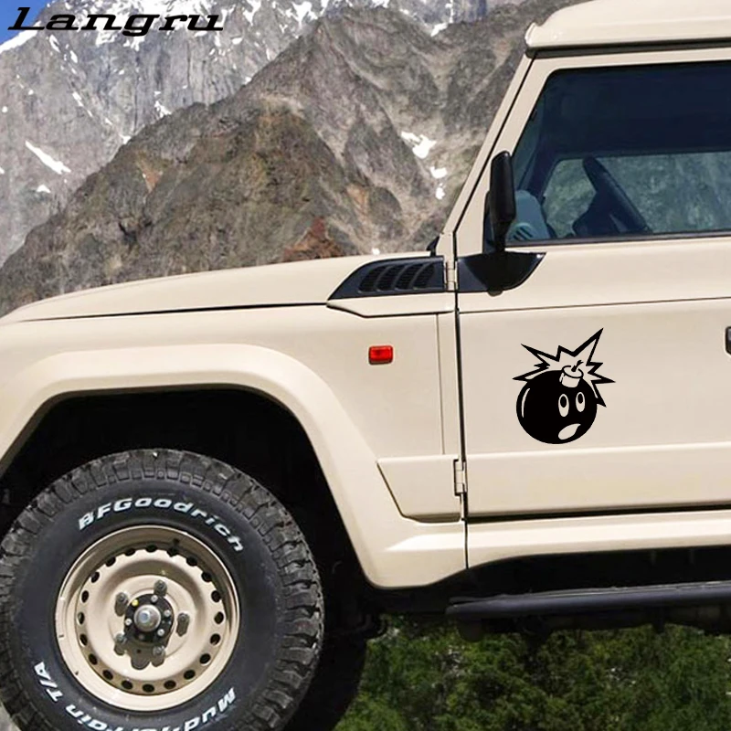 Langru виниловая наклейка на окна автомобиля творческие наклейки|stickers jdm|sticker carvinyl