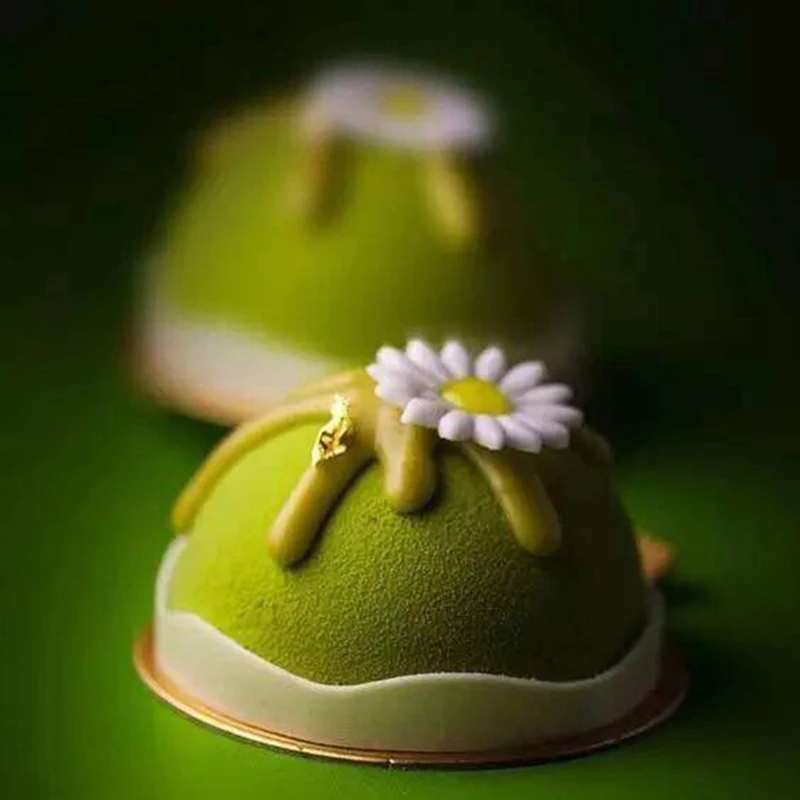 Высокое качество Еда Класс 5 полусфера полу круглая силиконовая форма для