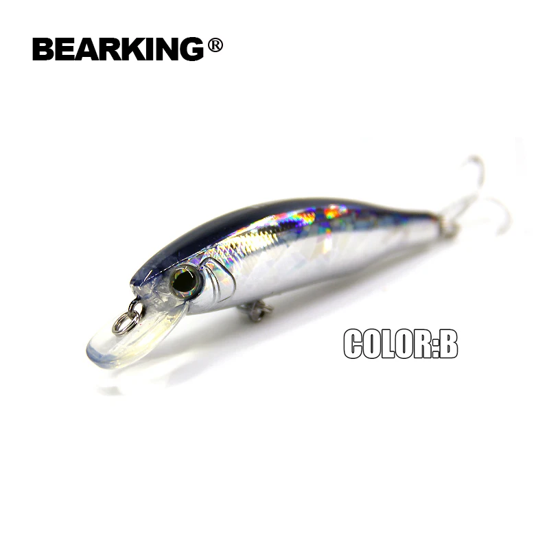 Популярная модель 5 шт./лот а + рыболовные приманки 2017 для продвижения bearking 85 мм/13 г