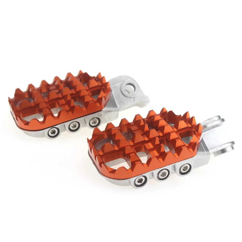 Мотоциклетные подножки педали для EXC F XC SX 50 125 250 350 450 525 530 660 950 990|foot pegs|motorcycle foot