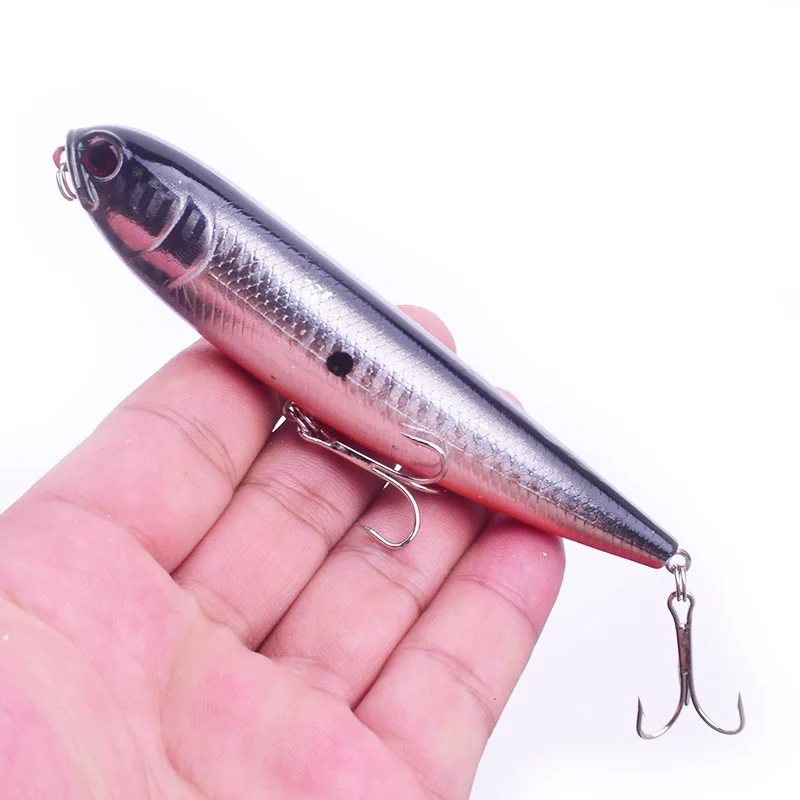 1 шт. Воблер Topwater приманка для рыбной ловли с поверхностью окуня и щуки 110 мм 16 г