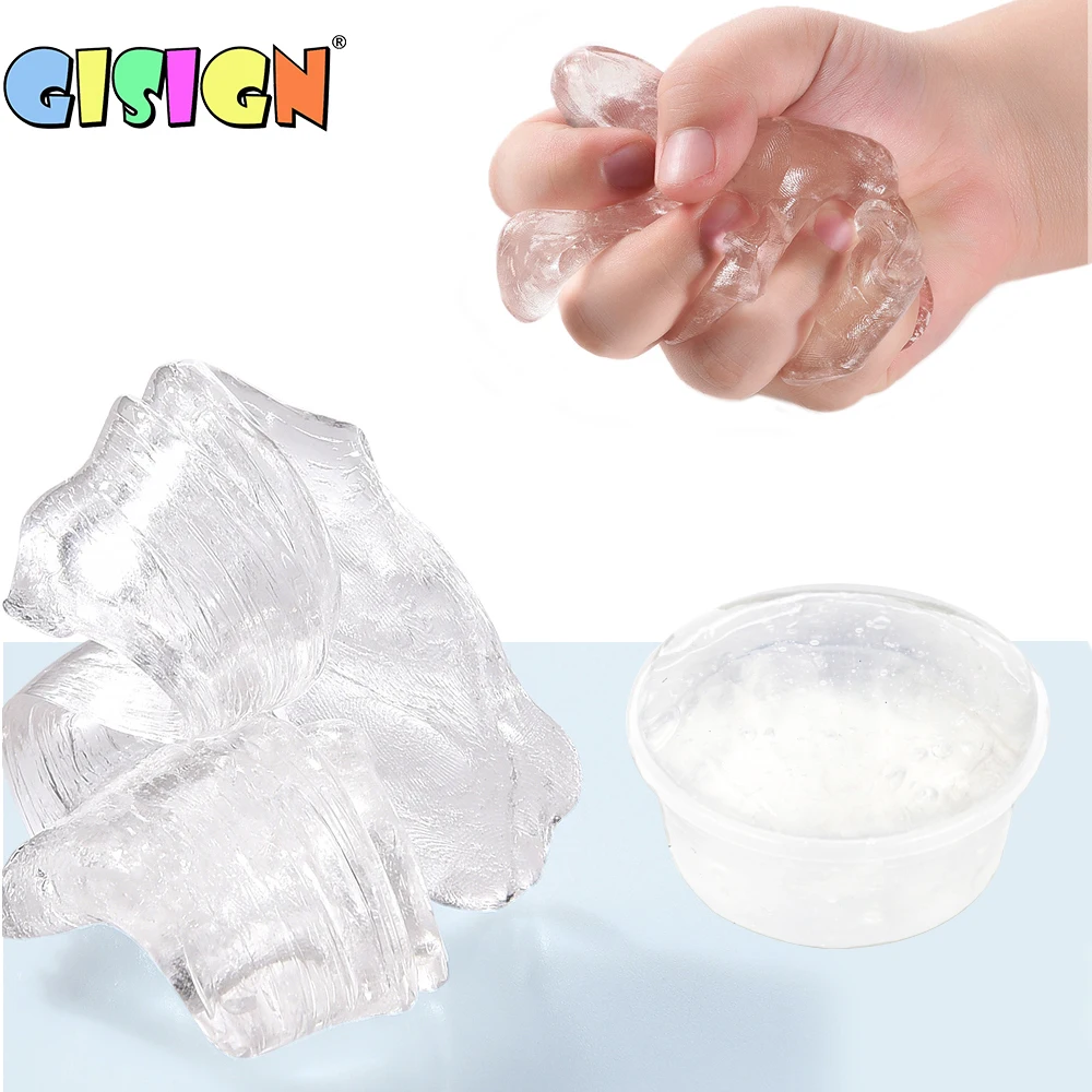 

Клей для поставки слаймов игрушки Прозрачный пушистый шпатлевка дополнение облако слизистый Пластилин глиняный светильник полимерная дет...