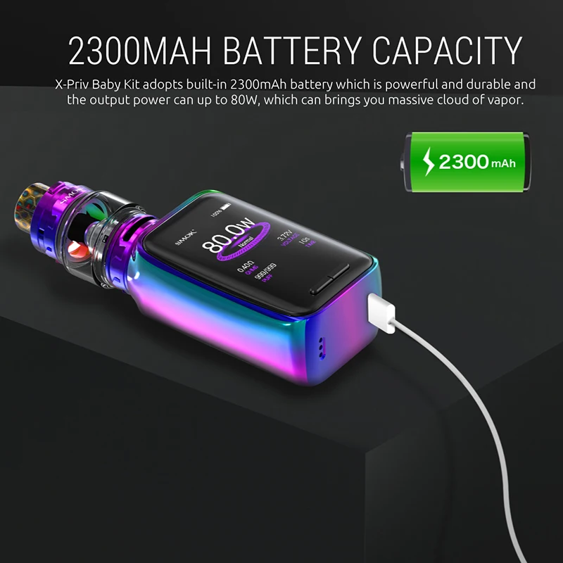 Комплект для детей SMOK 2300 мАч 80 Вт вейп комплект электронной сигареты VS Mag TFV12 Big Baby