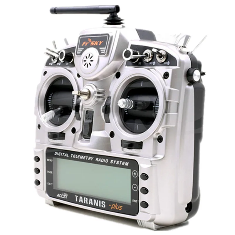 Передатчик FrSky Taranis X9D Plus 2 4G ACCST с приемником X8R для радиоуправляемой мультикоптера