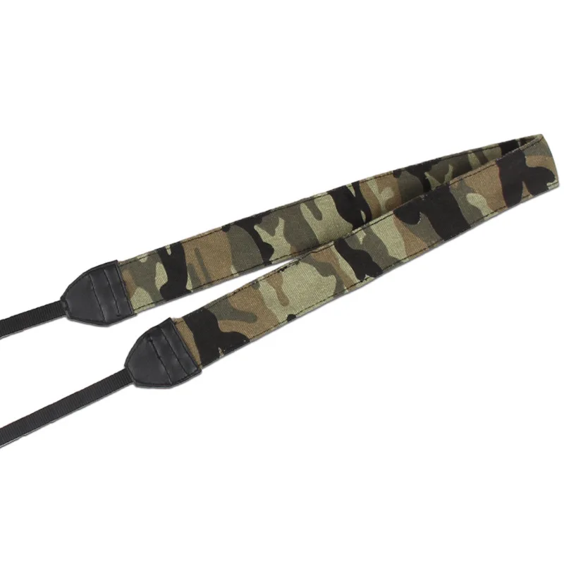 Армейский мужской стиль нейлон Camouflag камера шейный ремень плечевой ремень ручка для SLR DSLR Canon Olympus Nikon sonyy fuji - Цвет: Army green strap