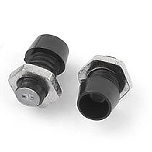 Металлическая гайка светодиодный Монтажный держатель панели w 3 мм 50 шт Черный