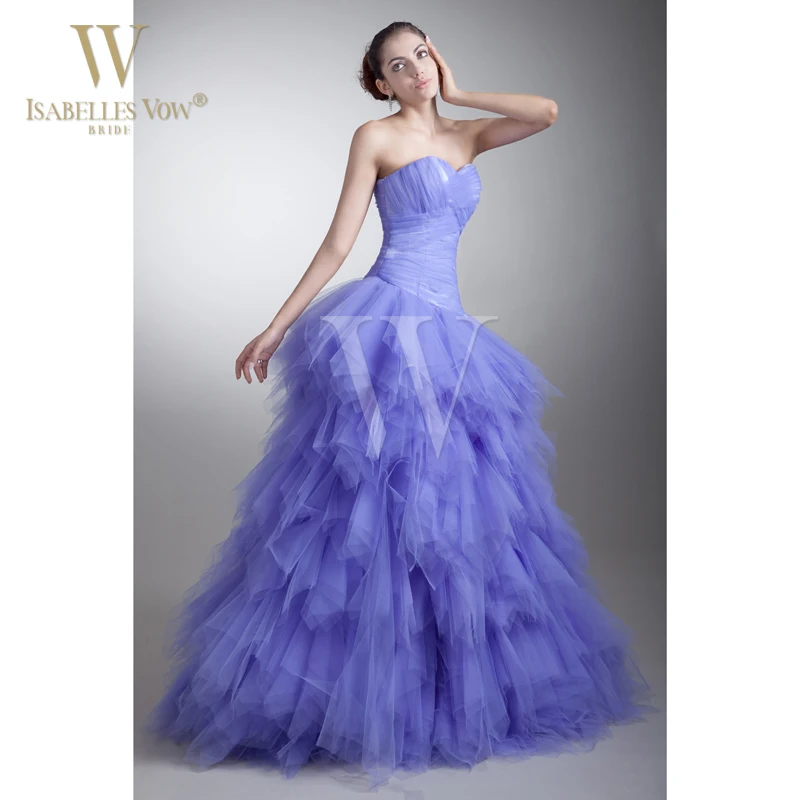Ball Gown Prom Dress Fantasy Lavender 