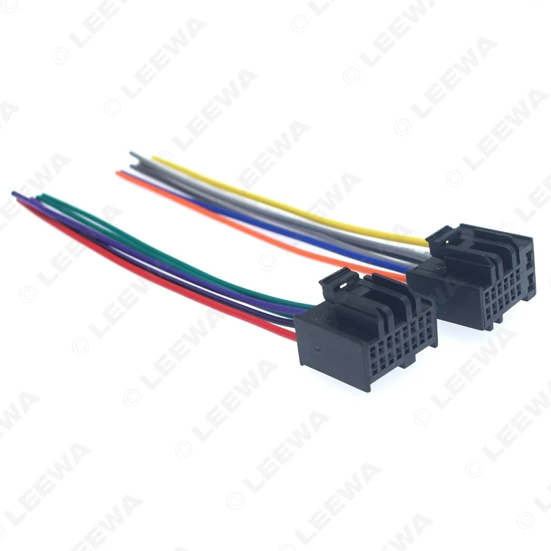 10 комплектов автомобильный стерео ISO аудио монтаж проводки адаптер для Chevrolet Captiva