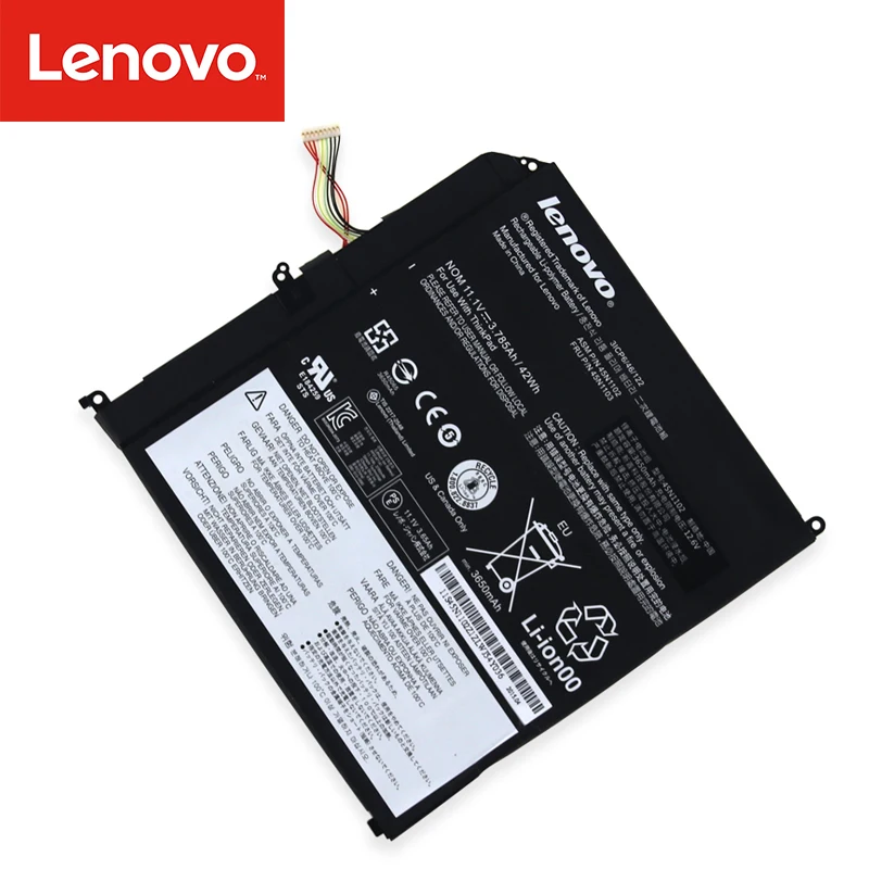 Оригинальный аккумулятор для ноутбука Lenovo ThinkPad X1 helix 45N1102 45N1103 встроенный 11 1
