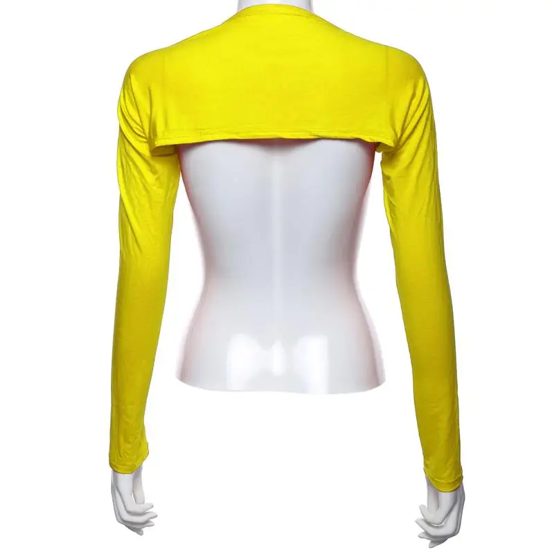 Yellow 152*16 см цветная Женская шаль с рукавом на плече, абайя ислам, хлопковое пончо, хиджаб, Женская шаль, мусульманская шаль из пашмины, длинная, Casaco Feminino - Цвет: Yellow