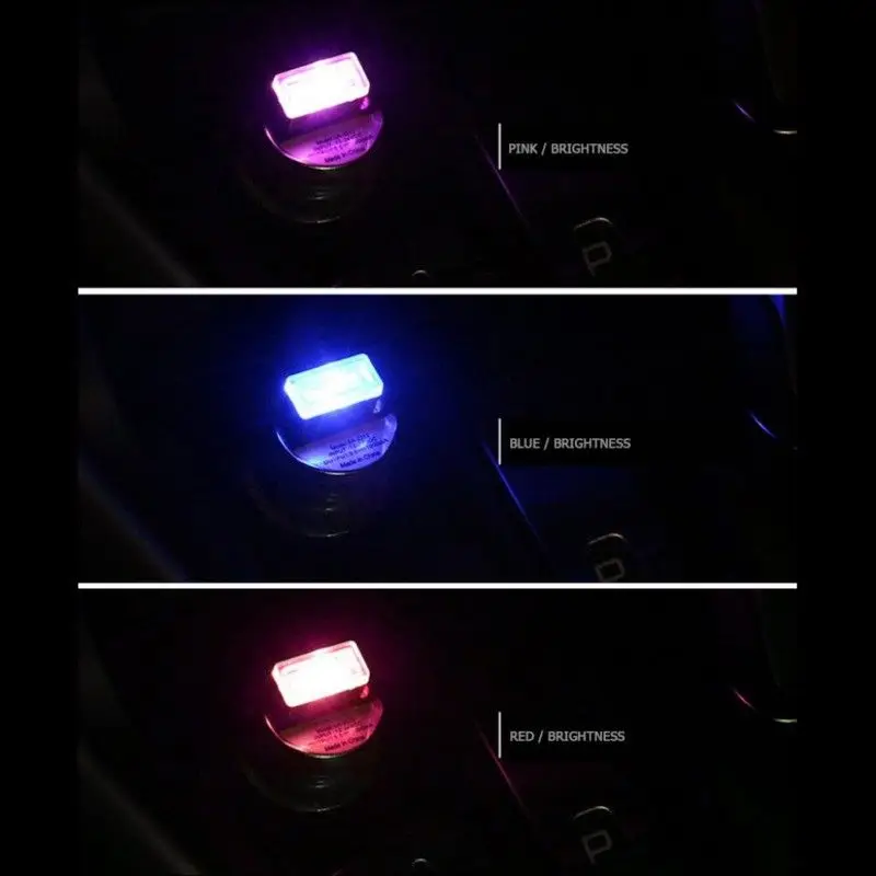 Гибкий мини USB светодиодный светильник цветная лампа яркий CSL88 2019|Декоративная