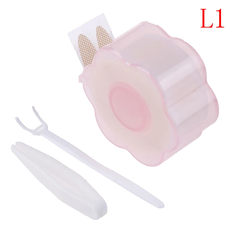 600 шт/кружево в рулоне Сетчатый Дизайн двухсторонний клей для наклеек век