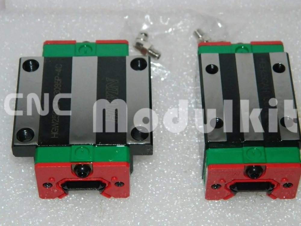 Блок HGW25 оригинальный Тайвань HIWIN HGH25 CNC линейный подшипник с фланцем HGW25CA линейная