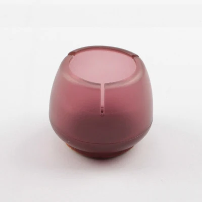 2 12Pcs Chair Leg Caps Assorted Round Square Rectangle Felt Silicone Floor Protector Furniture Table Feet Covers Dark Red - Цвет: 2