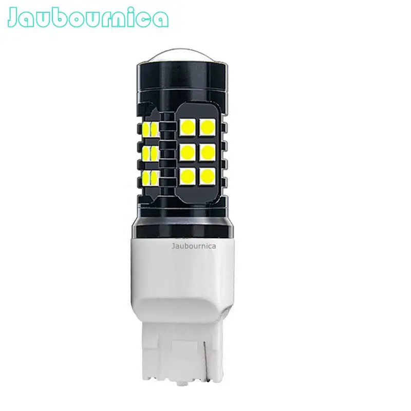 1 шт. T20 7440 W21W WY21W 1500LM 27 SMD 3030 светодиодная автомобильная лампа заднего хода