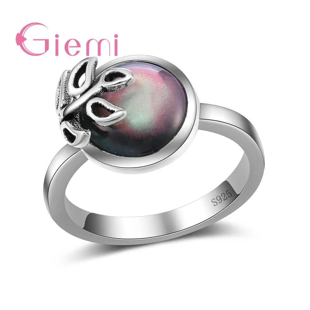 

Vintage Simple Style 925 Sterling Silver Geometric Ring For Women Party Jewelry Accessories High Quality Gift