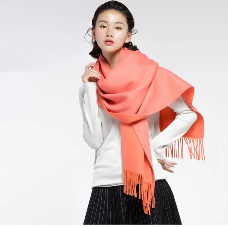 Разные цвета воды рябь шарф много цветов Толстая Шаль женские мягкие шарфы Cosywarmer