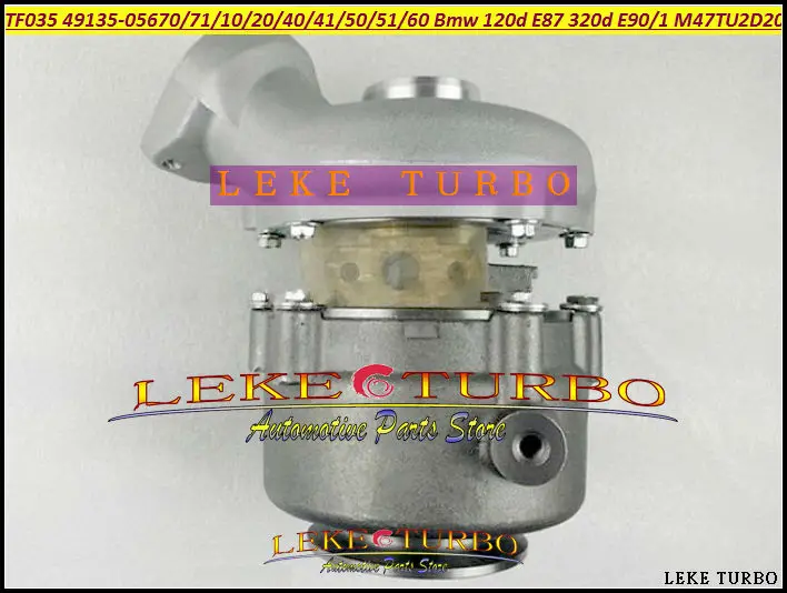 Фото Турбокомпрессор ww Turbo TF035HL-6B 49135-05671 49135-05670 11654716166 для BMW 120D E87 320D E90 E91 03- M47T M47TU2D20 2.0L 163 л.с. №4