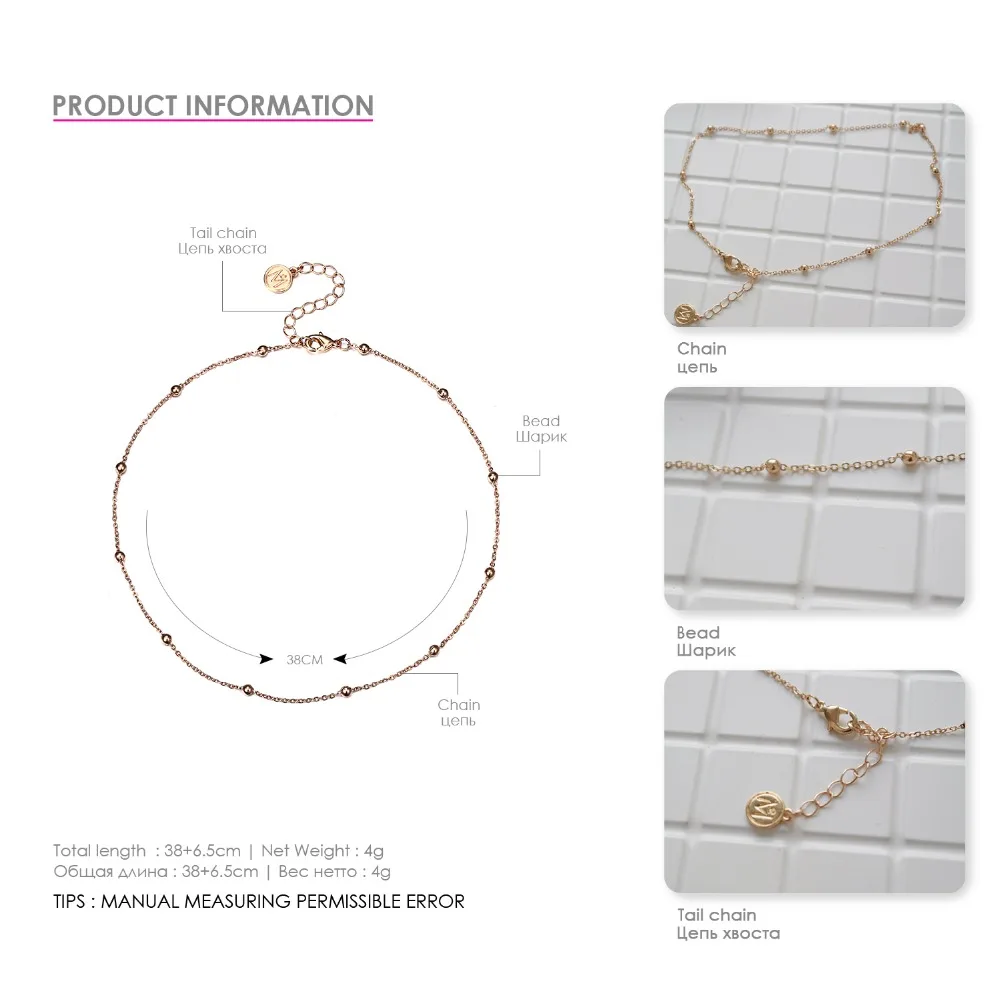 EManco шикарные очаровательные цепочки ожерелье бусы золотого цвета колье 2019