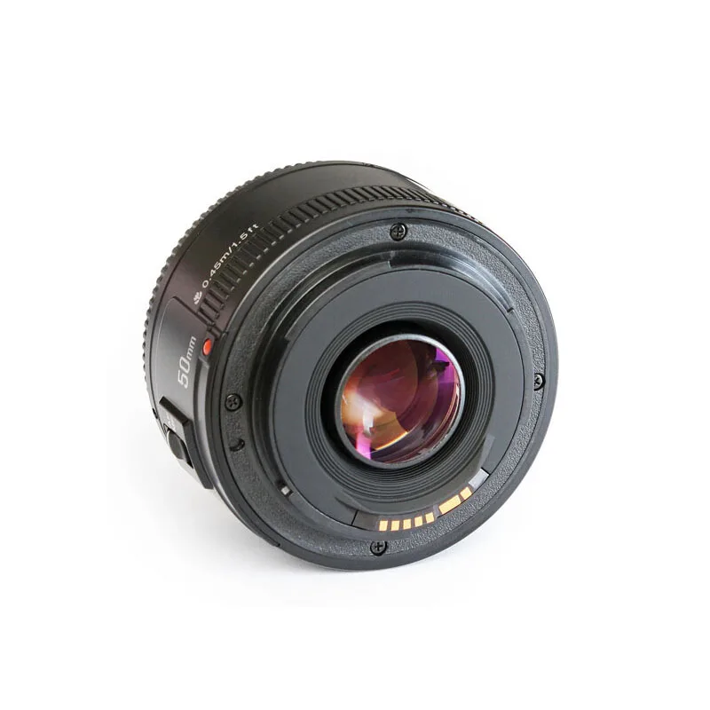 YONGNUO YN50mm F1.8 EF 50mm Lens AF/MF Auto Focus Standard Prime for Canon EOS 5D2 5D3 6D 7D 60D 70D 650D 1200D DSLR Camera 