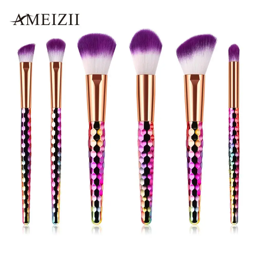 AMEIZII Brochas Maquillaje набор кистей для макияжа, косметическая пудра, Тональная основа, румяна, тени для век, кисть Pennelli Trucco