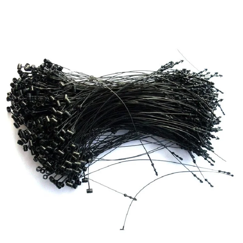 

1000pcs 3Inch 8cm Black Color Cloth Garment Hang Tag Plastic Snap Lock Pins Security Loop Tag Fastener