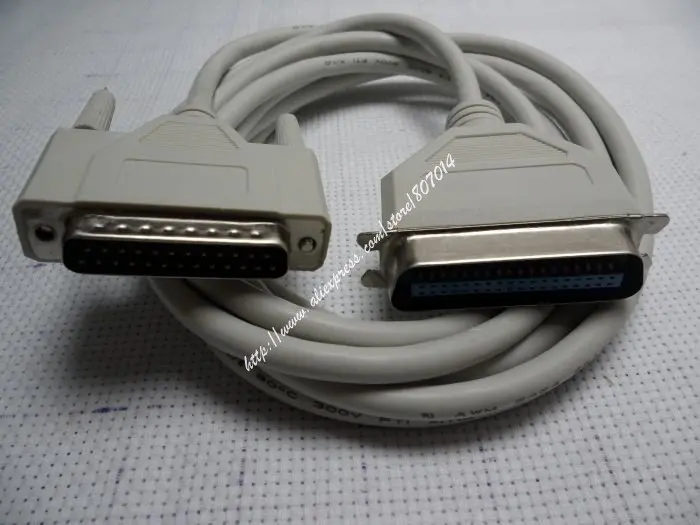 about3m PC B25 to C36 Male LPT Parallel Printer Cable |