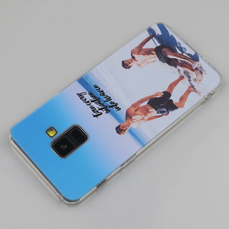 Прозрачный силиконовый чехол Dolan Twins для Samsung Galaxy A50 A30 A10 A40 A6 A8 Plus A20 E A5 A7 2018 2017 2016 Note 9