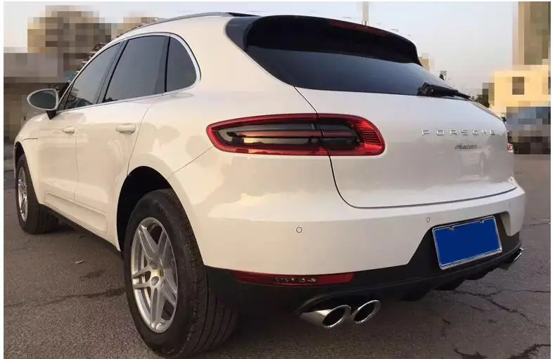 Для 11-18 Porsche Macan Cayenne Panamera четыре порта GTS хвост горло модификация выхлопной трубы