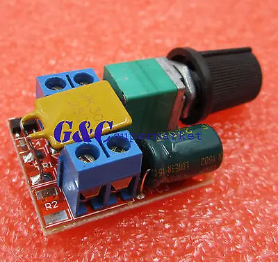 Мини DC 5A контроллер скорости ШИМ 3V 35V регулятор светодиодный диммер|pwm dimmer|dc dcdimmer