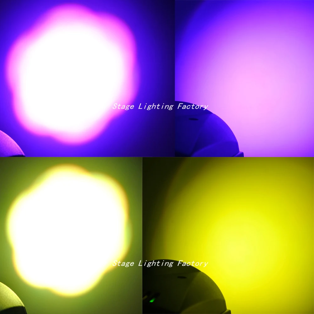 Бесплатная доставка Zoom Wash LED Мини движущаяся головка 7x12 Вт RGBW светодиодный