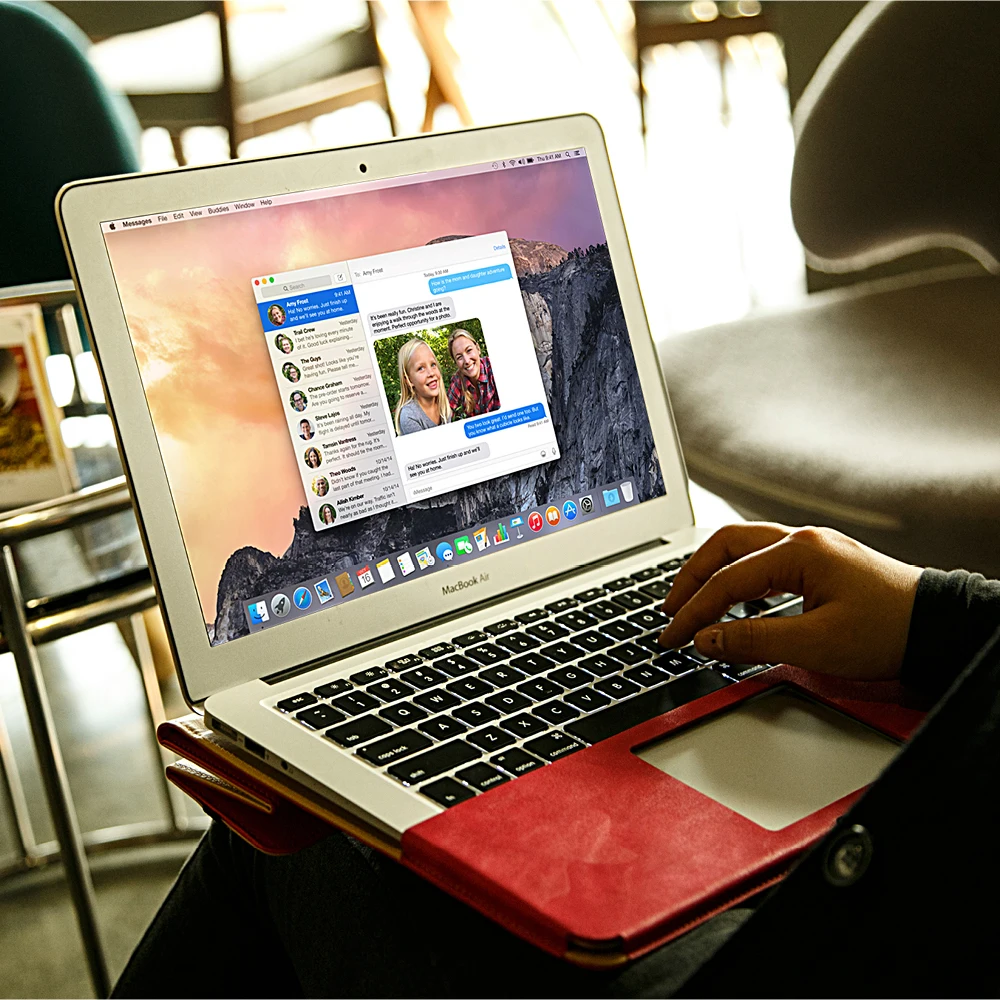 Роскошные сумки, чехлы для ноутбука для Macbook Air retina 11 12 13,3 дюймов Чехол jisoncase notebook Stand Cover PU кожаный чехол для ноутбука