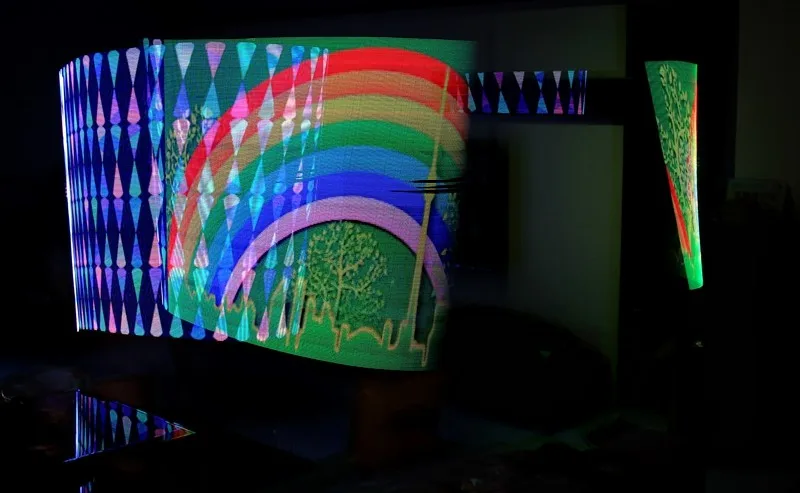 Светодиодный poi длинная палка 240 Pixelstick 1 5 м фотоловушка DIY Программирование