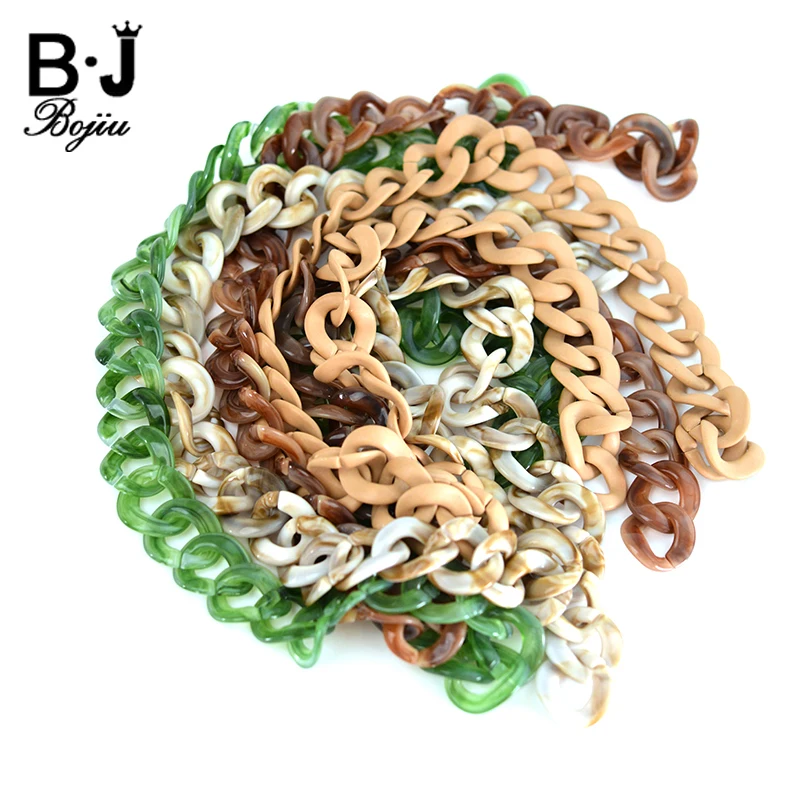 Ожерелье чокер из смолы BOJIU 1 м многофункциональная разноцветная женская сумка